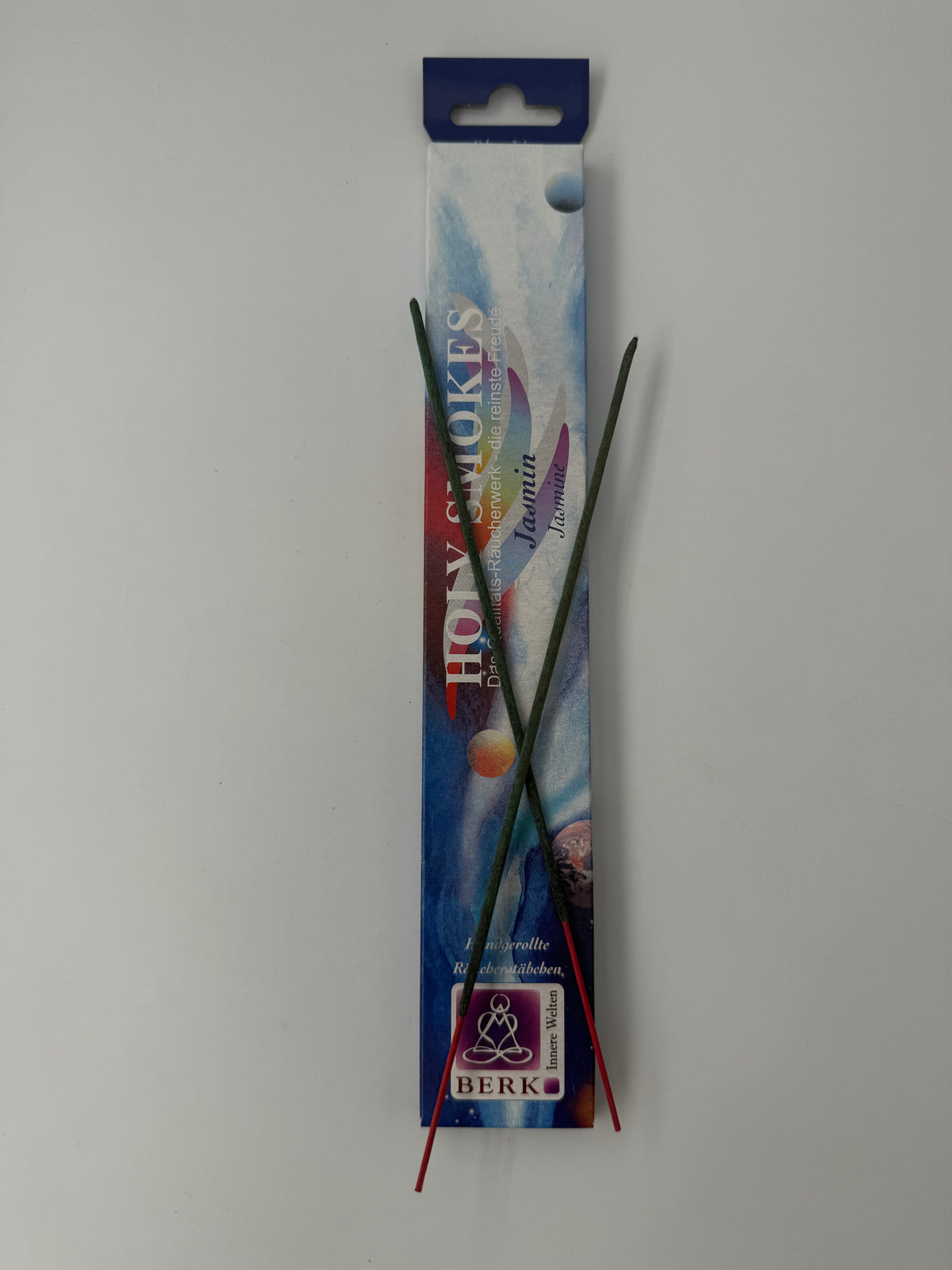 Berk Holy Smokes Blue Line Räucherstäbchen Jasmin, 10 Stück, 30–60 Min. Glimmdauer